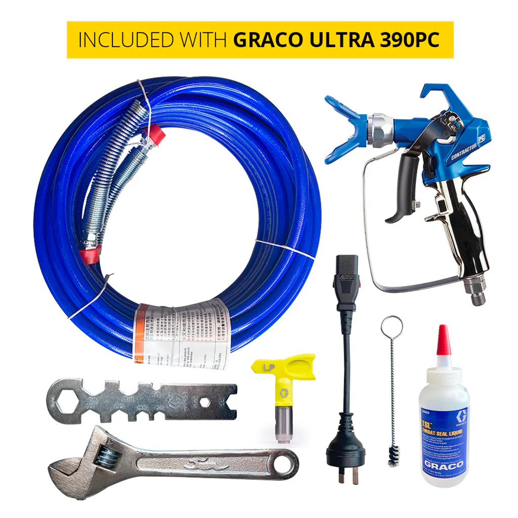 Graco Ultra 390PC Hi-Boy Cart Electric Airless Sprayer 17C388