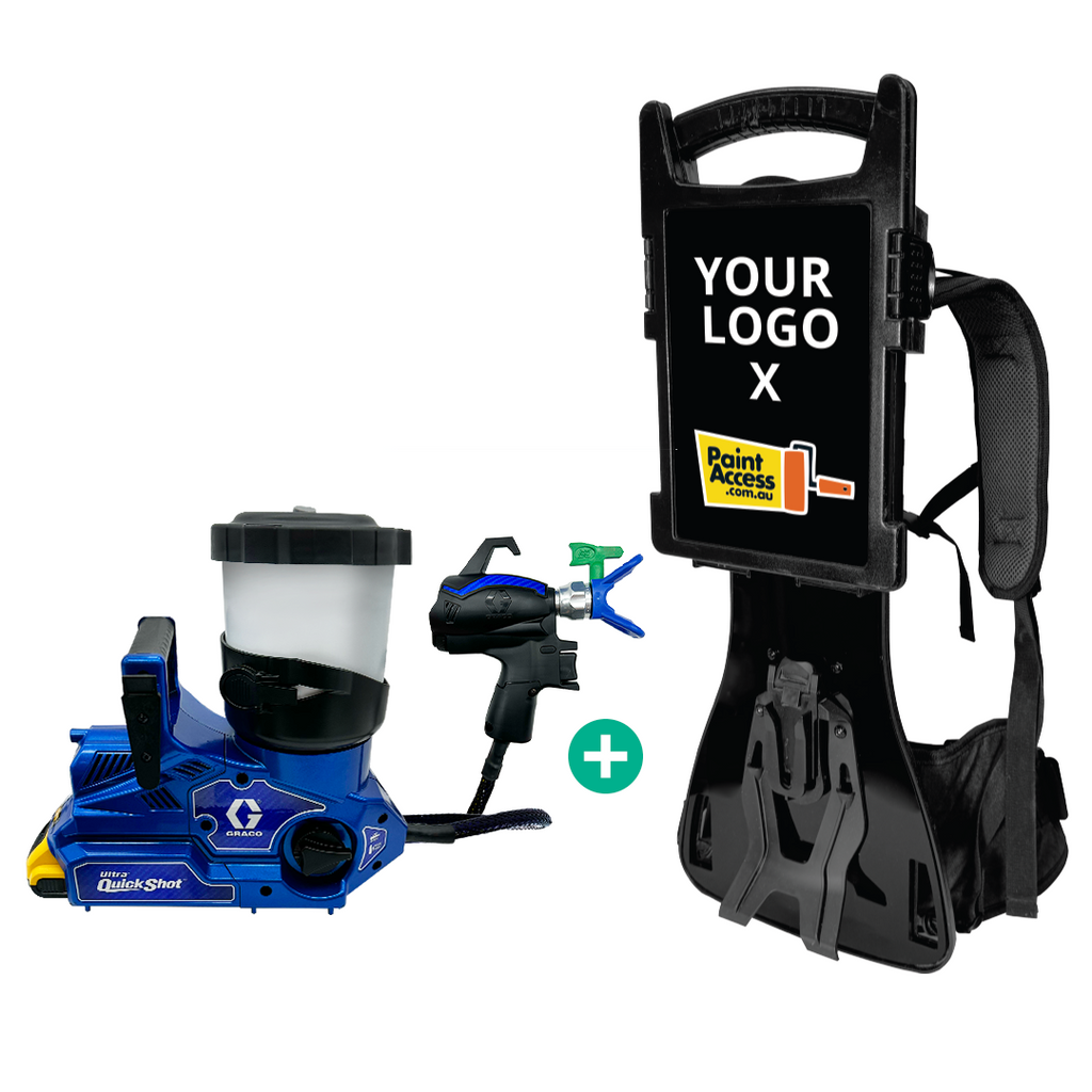 Graco Ultra QuickShot + PaintAccess Backpack - Combo