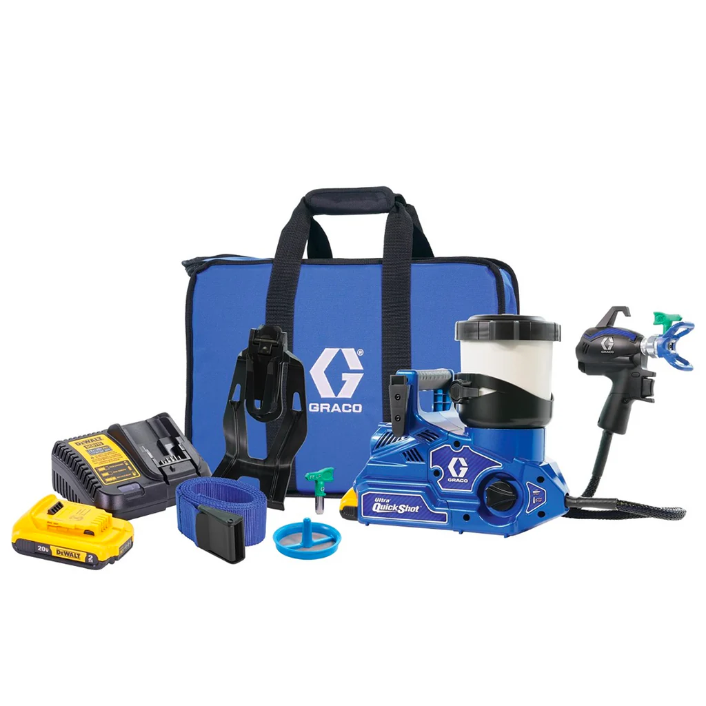 Graco Ultra QuickShot + PaintAccess Backpack - Combo