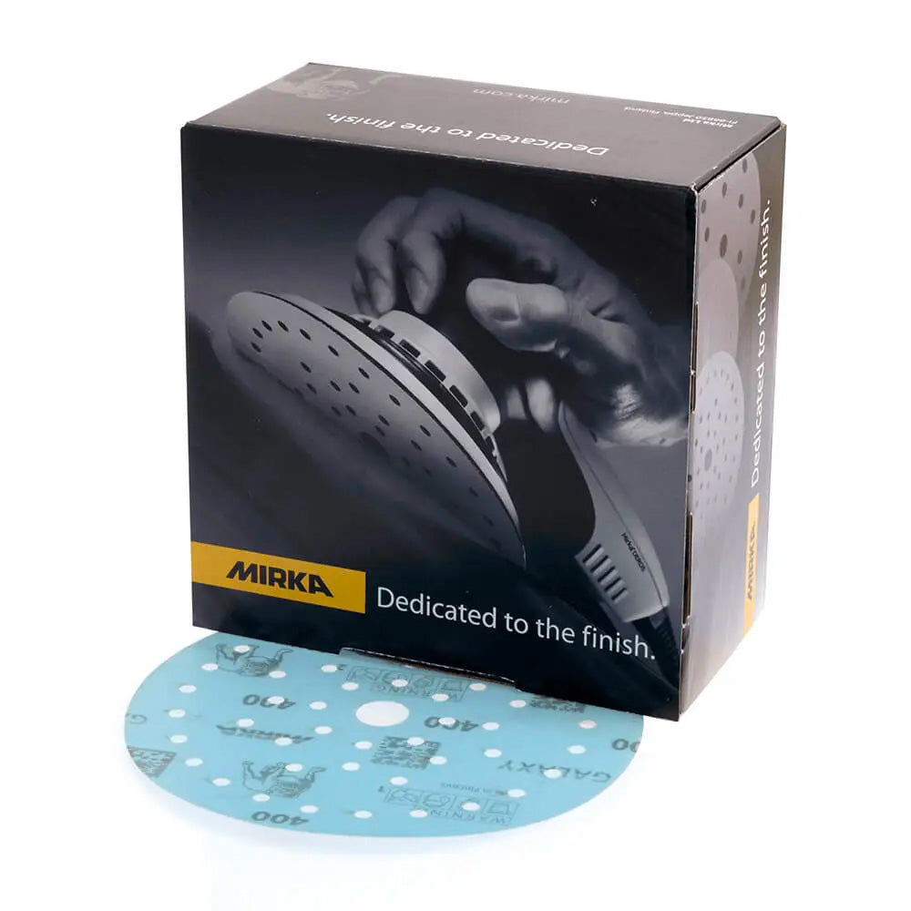 Mirka Galaxy Sanding Discs 150mm 100 PACK Range