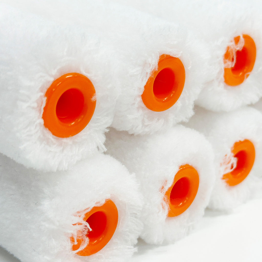 Mini-Microfibre 100mm Rollers 10mm Nap - 10-pack - Best Price in Australia