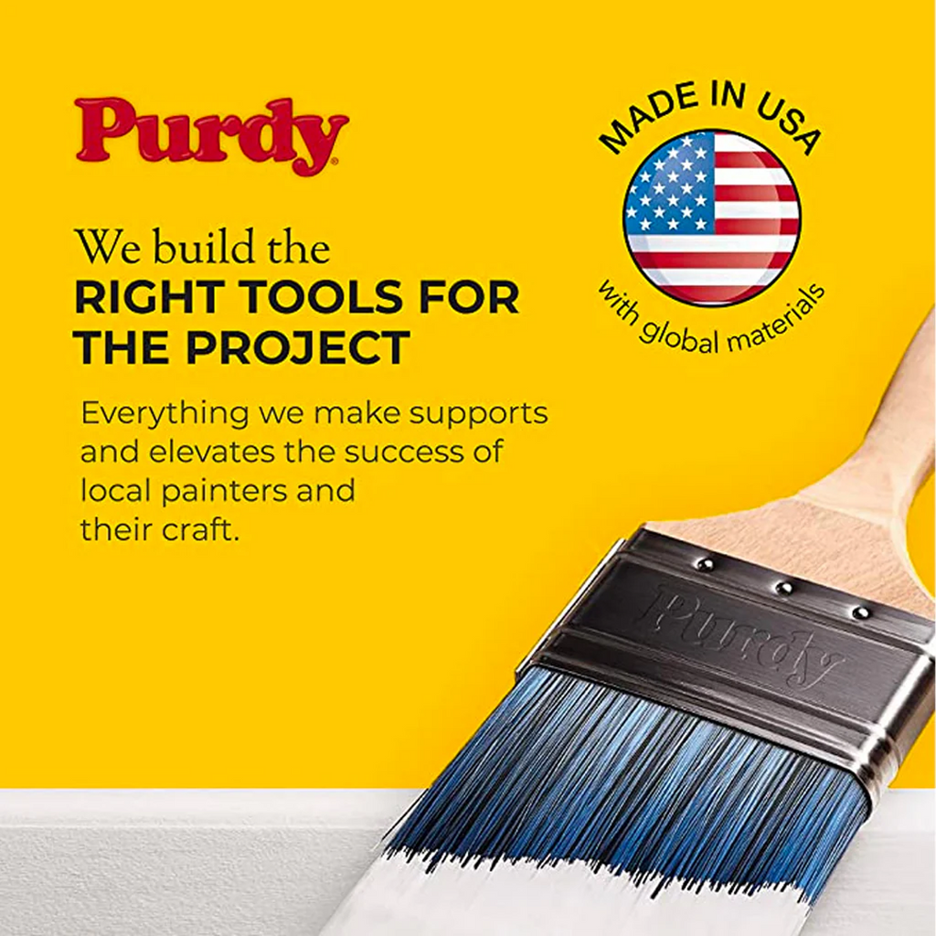 Purdy 63mm Clearcut Elite Brush Ultra Stiff