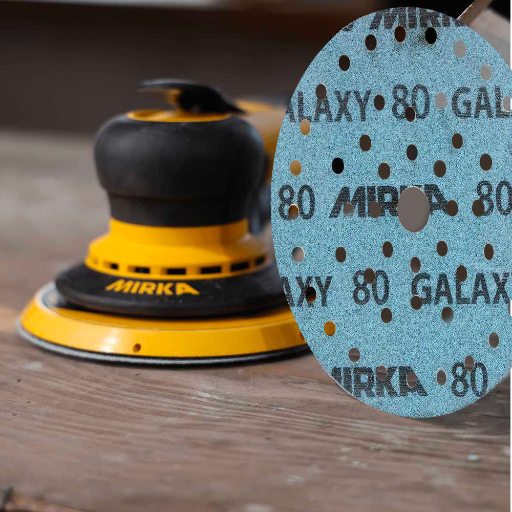 Mirka Galaxy Sanding Discs 150mm 100 PACK Range