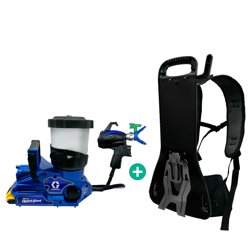 Graco Ultra QuickShot + PaintAccess Backpack - Combo