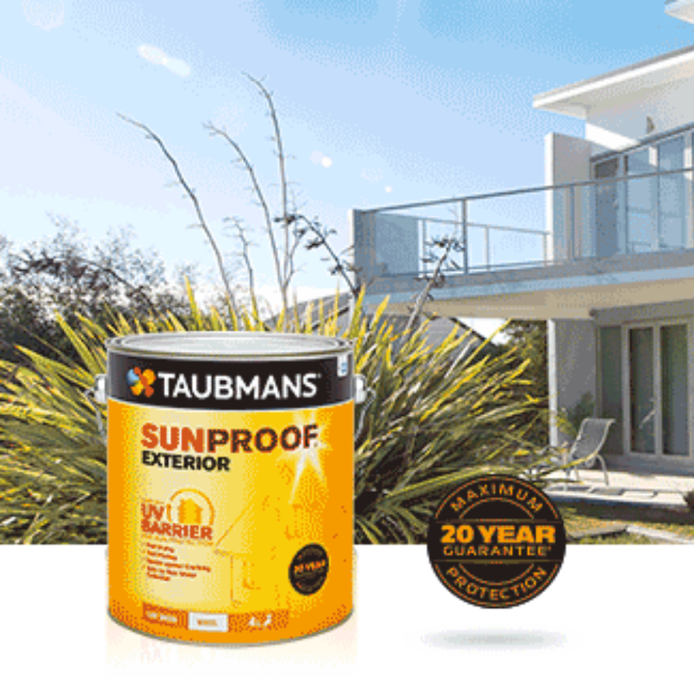 Taubmans Sunproof Low Sheen 10L Self Priming 113200/10L