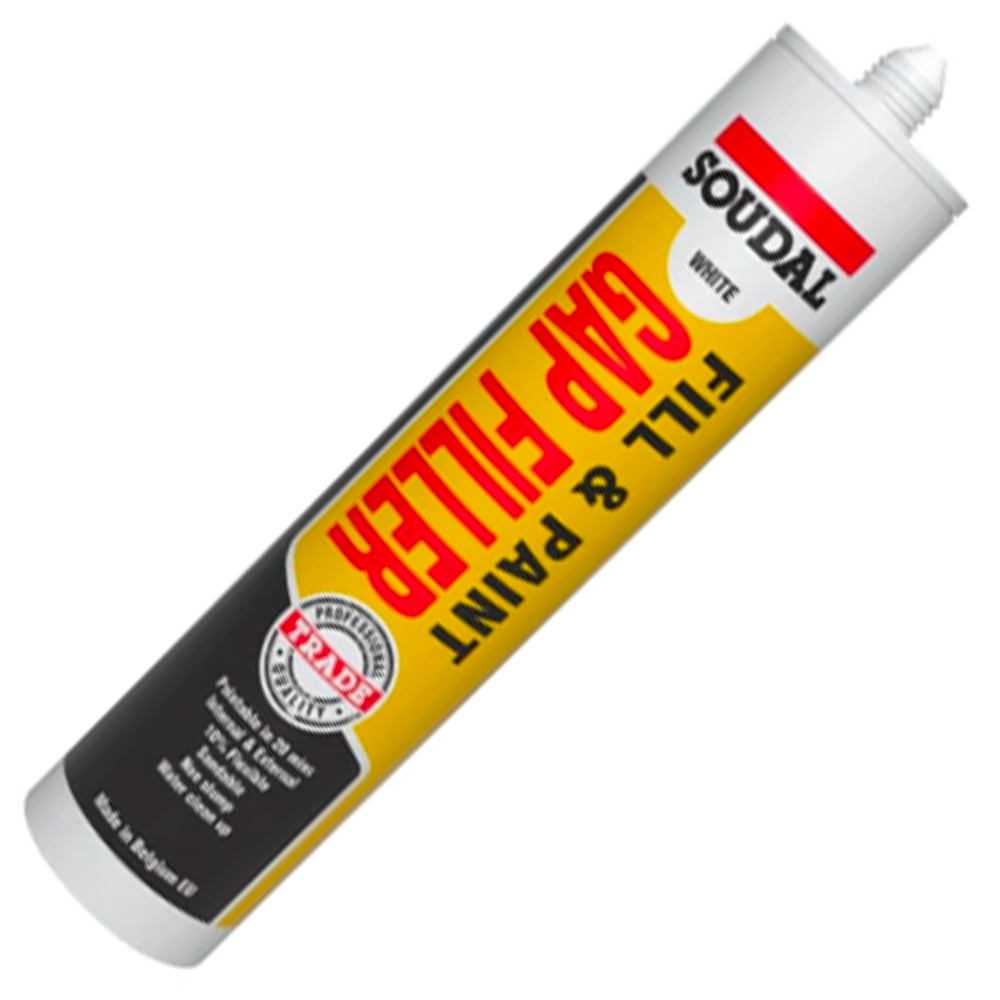 Soudal Fill & Paint Gap Filler Range