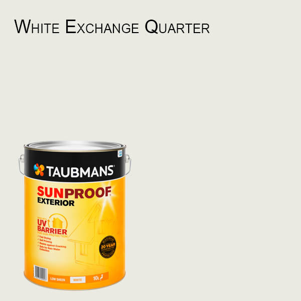 Taubmans Sunproof Low Sheen 10L Self Priming 113200/10L