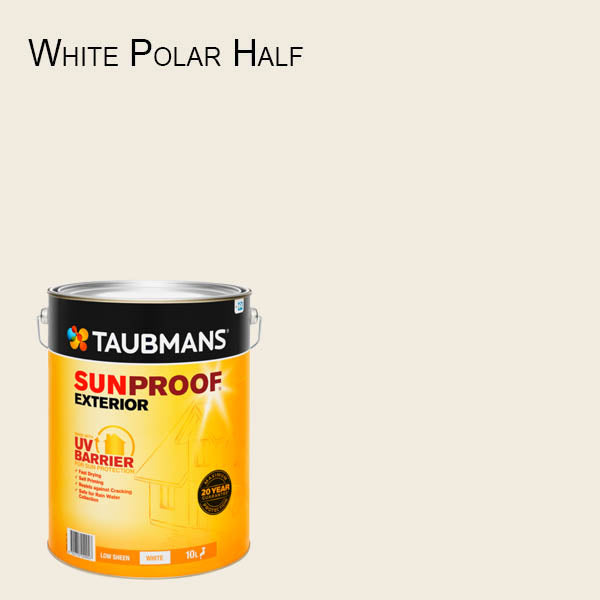 Taubmans Sunproof Low Sheen 10L Self Priming 113200/10L