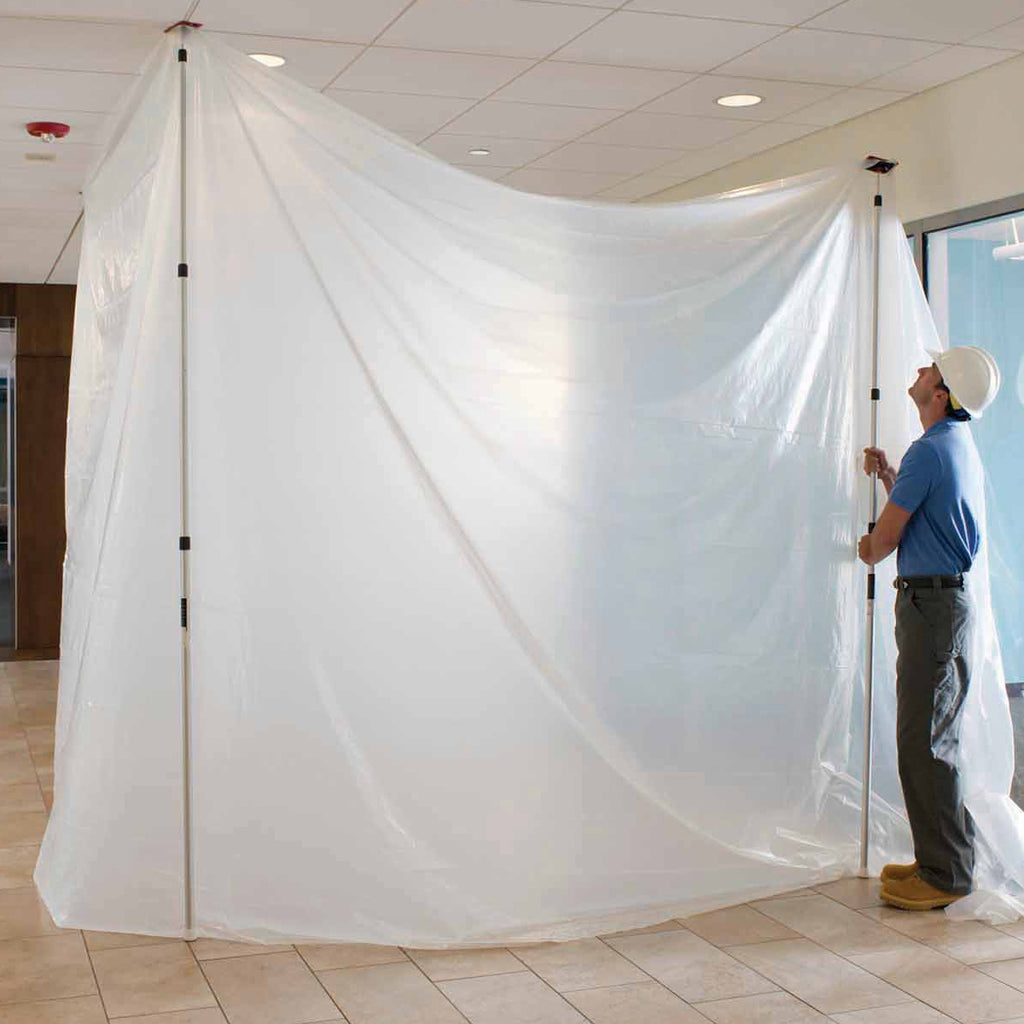 ZipWall Clear Polyethylene Sheeting