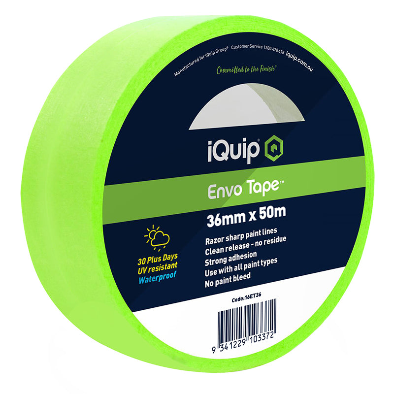 iQuip 30-Day Envo Masking Tape 36mm x 50m - 240 Rolls