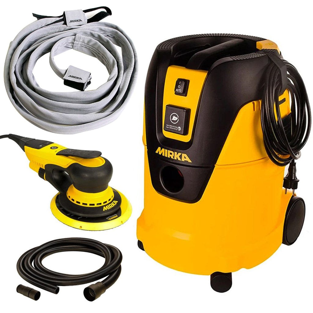 Mirka DEROS Orbital Sander 5.0 and Dust Extractor 1125L PC Deal